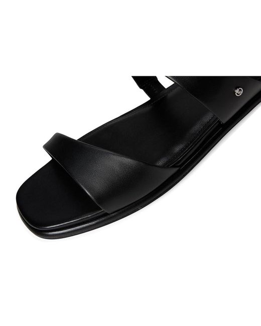 MICHAEL Michael Kors Black Jaida Flat Sandal