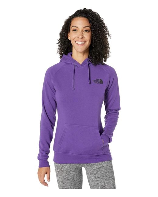 The North Face Purple Red Box Pullover Hoodie