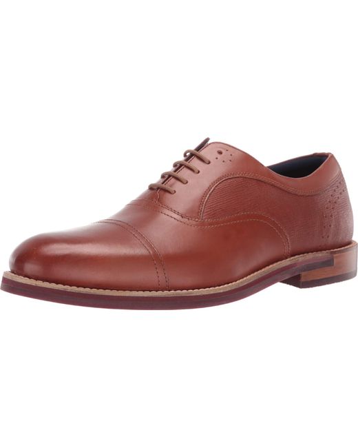 Ted Baker Leather Quidion in Tan (Brown 
