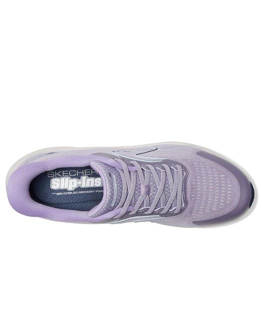 Skechers Purple Go Run Consistent 2.0 Lockhart Hands Free Slip-Ins Shoes 7.5 B