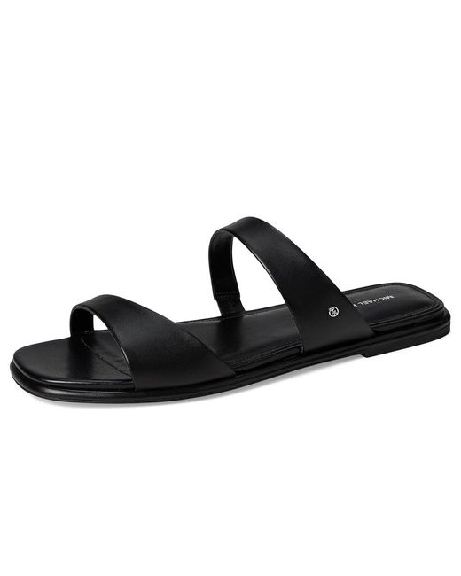 MICHAEL Michael Kors Black Jaida Flat Sandal