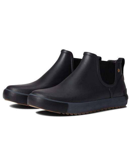 Bogs Synthetic Kicker Rain Chelsea in Black for Men | Lyst