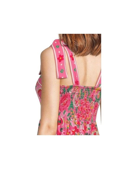 Beach Riot Red Charlotte Dress Dress, Rayon
