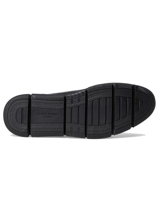 Cole Haan Black Zerogrand Revel Wingtip Oxfords Shoes/ 6 C