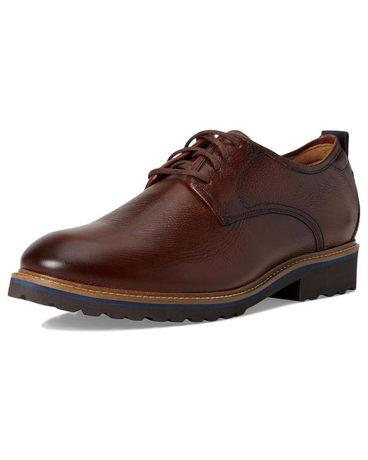 Samuel Hubbard Shoe Co. Brown Featherlight Founder Oxford Shoes for men