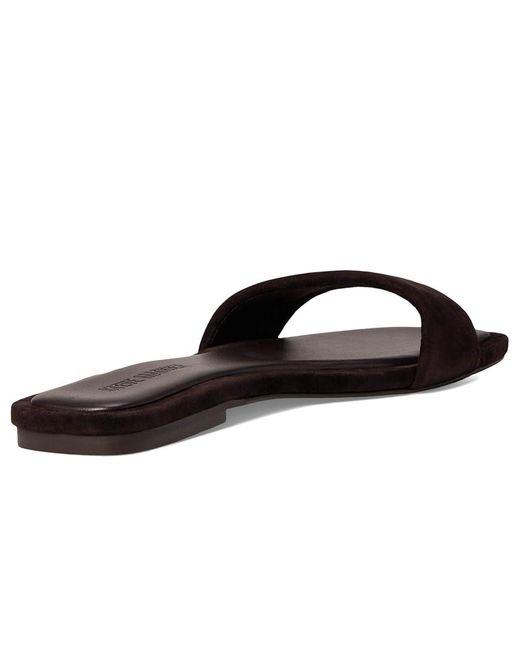 Steve Madden Black Lumina Sandals, Synthetic