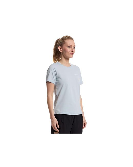 Columbia Black Wild Springstm Short Sleeve Clothing, Elastane/Polyester