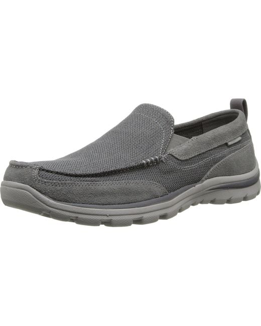 Skechers Leather Relaxed Fit Superior 