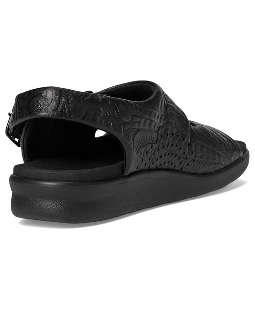 SAS Black Relaxed Comfort Sandals Shoes 5.5 M