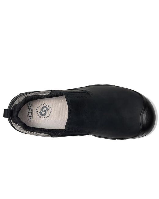 Keen Black Targhee Iv Slip-On Shoes 10.5 D for men