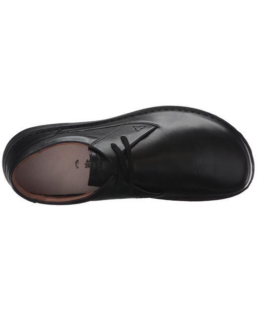 Birkenstock Memphis (black Leather) Men's Lace Up Casual Shoes for Men |  Lyst