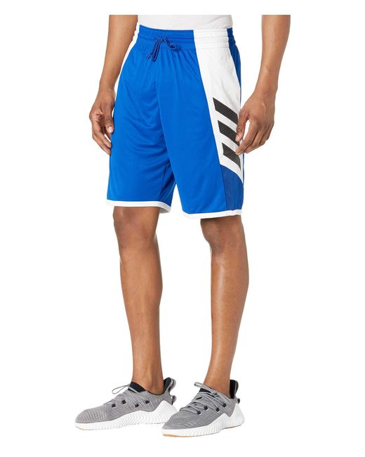 adidas Synthetic Pro Madness Shorts in Blue for Men - Lyst