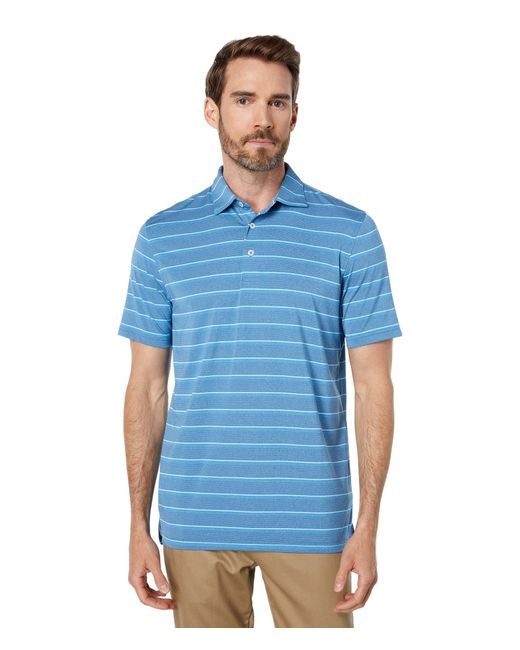 Southern Tide Driver Galleon Stripe Performance Polo in Blue for Men | Lyst