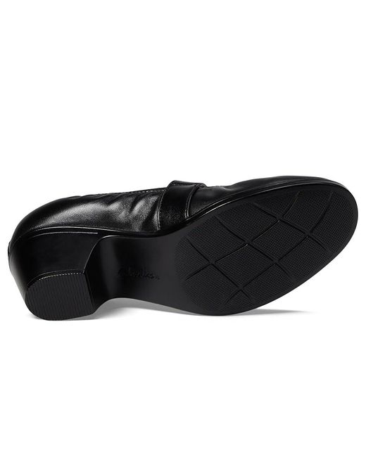 Clarks Black Emily2 Mabel High Heels 8 A