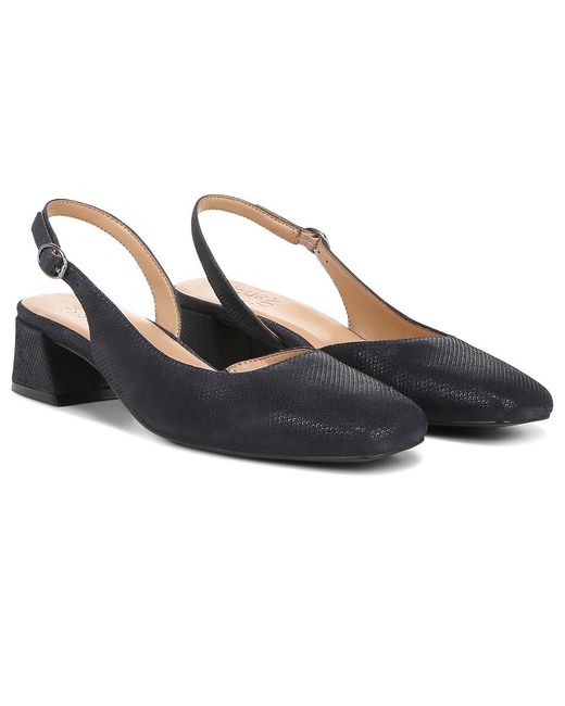 Naturalizer Blue Jayla (Istmo Leather) High Heels