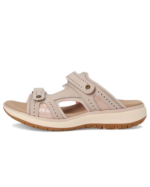 SAS Black Embark Adjustable Comfort Sport Slide Sandals Taupe/ 8 M