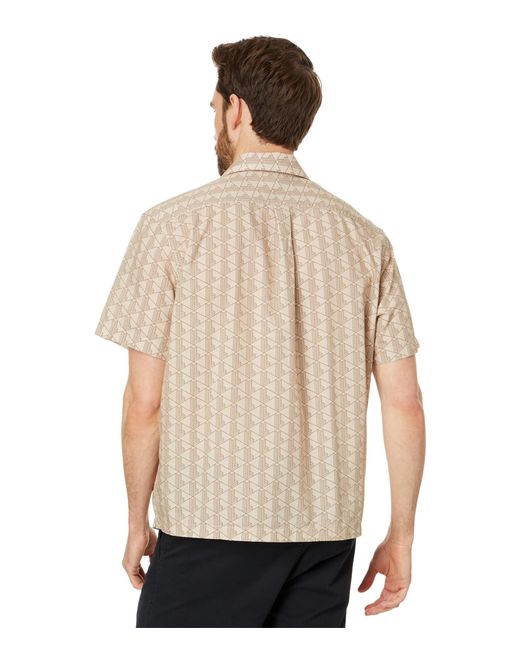 Lacoste Natural S Button Up Shirt Brown Xl for men