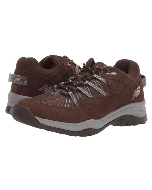 New Balance Leather 669 V2 Walking Shoe in Chocolate Brown/Chocolate
