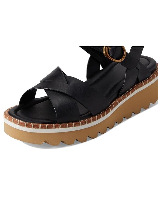 Söfft Black Ruthie Sandals 9 M (B) Leather