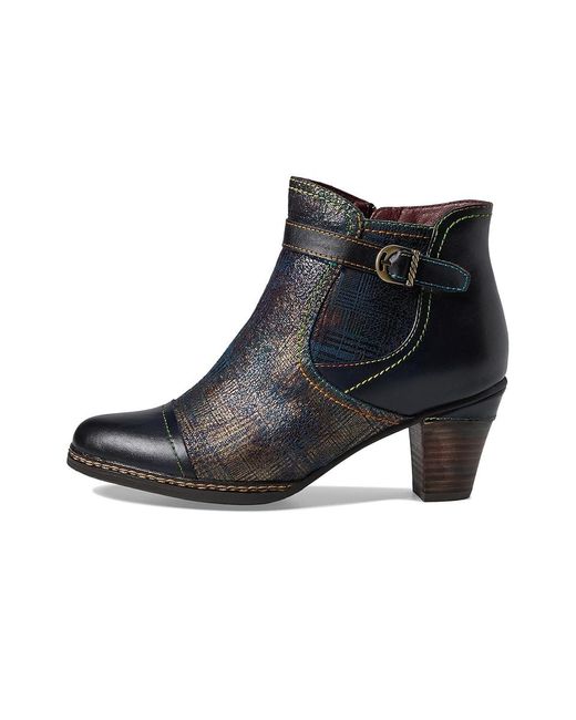 Spring Step Black Captivate Shoes, Leather