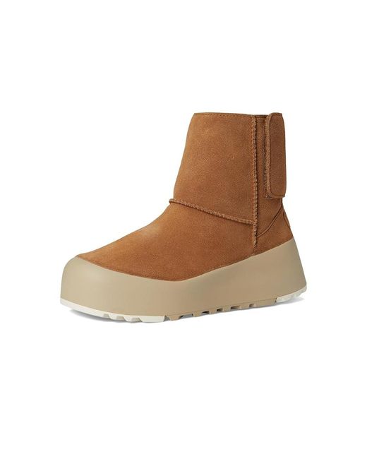 Ugg Brown Classic Streetscape Boots Chestnut/Mustard Seed 6 B