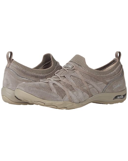 Skechers Leather Arch Fit Comfy - Bold Statement | Lyst