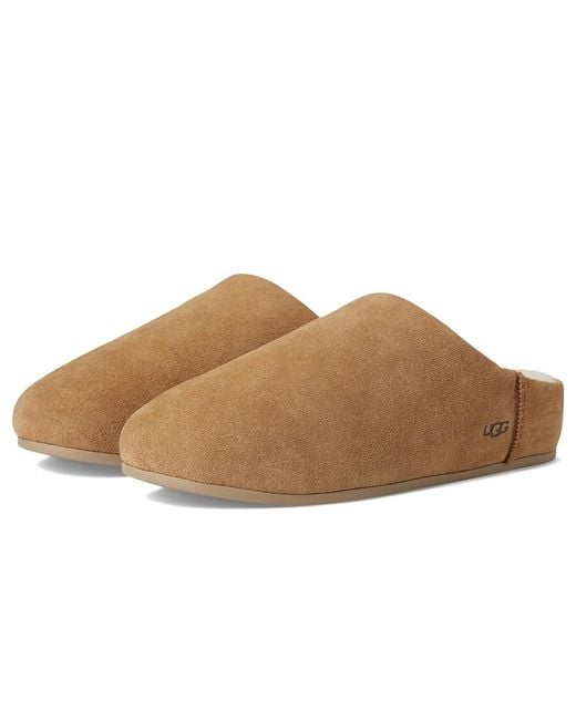 Ugg Brown Elea Slip-On Slippers 10 B