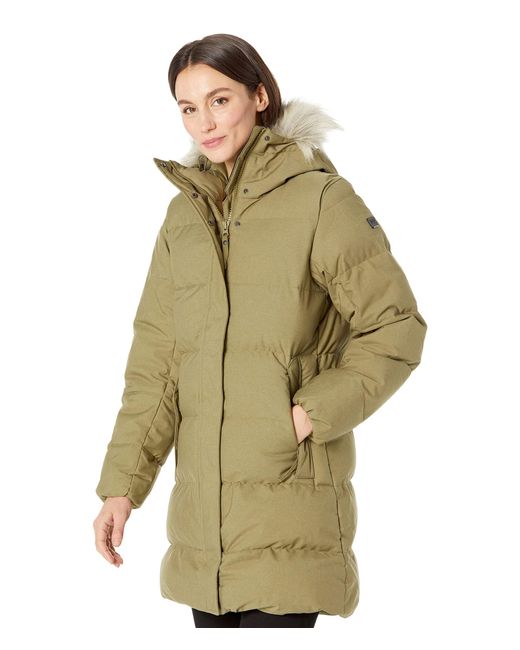 Helly Hansen Blossom Puffy Parka in Olive (Green) - Lyst