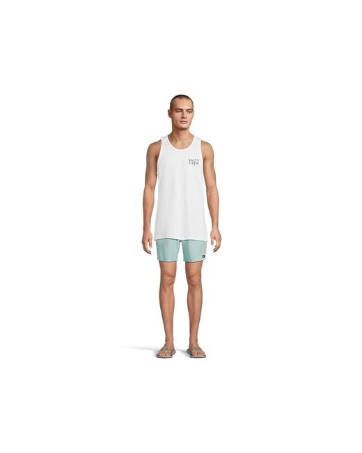 O'neill Sportswear Blue Lennox Hermosa Solid Volley 17 Boardshorts Swimwear Xl (38-40" Waist) Elastane/Polyester for men