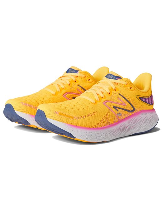 New Balance Fresh Foam X 1080v12 London Edition Wide Fit Women's Running Shoe - Black/Magenta 