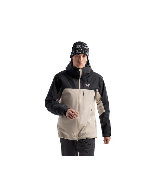 Arc'teryx Black Insulated Hooded Ski Jacket for men