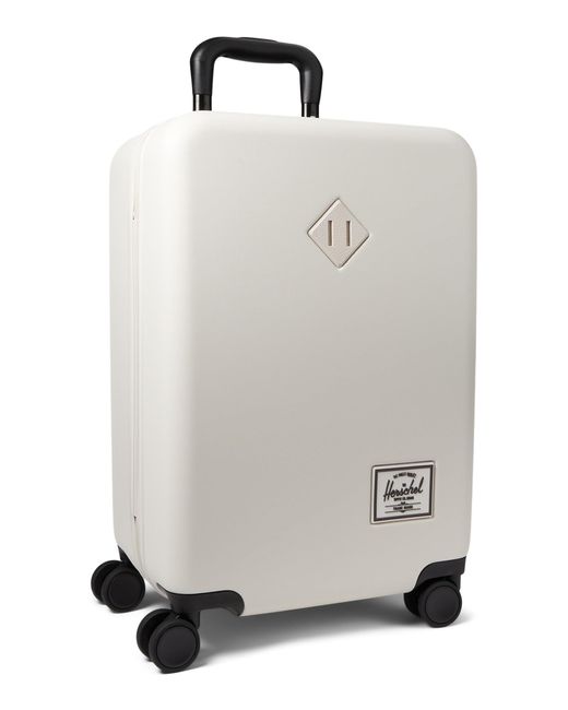 Herschel Supply Co. White Heritage Hard-shell Large Carry-on Luggage