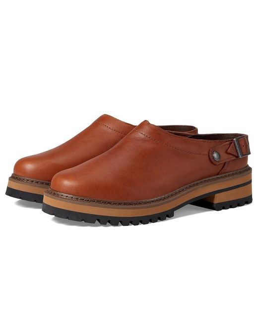 L.L. Bean Brown Camden Hill Clog Convertible Strap (Oakwood) Shoes