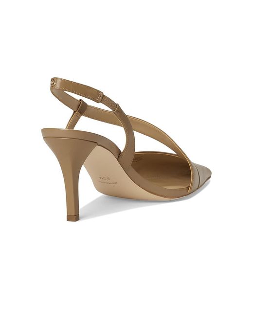 MICHAEL Michael Kors Black Jaida Pump High Heels, Leather/Rubber