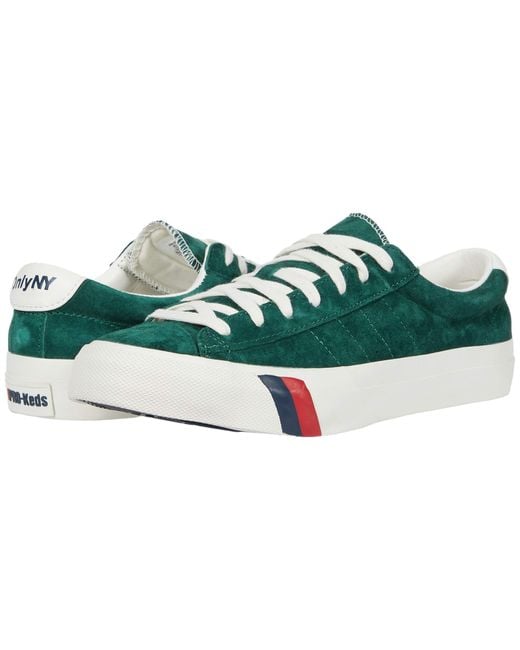 Pro Keds Green X Only Ny Suede Royal Plus Sneakers for men