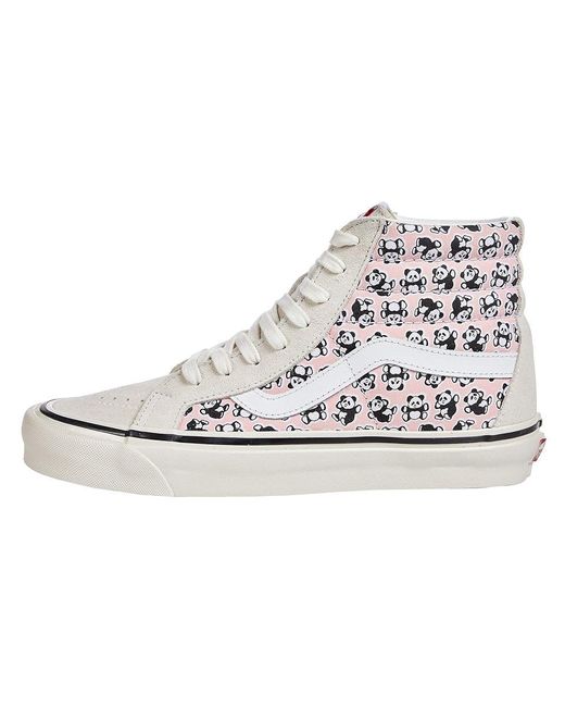 Vans White Sk8-Hi 38 Dx (Anaheim Factory) Shoes Og Pandas/Og 5 B