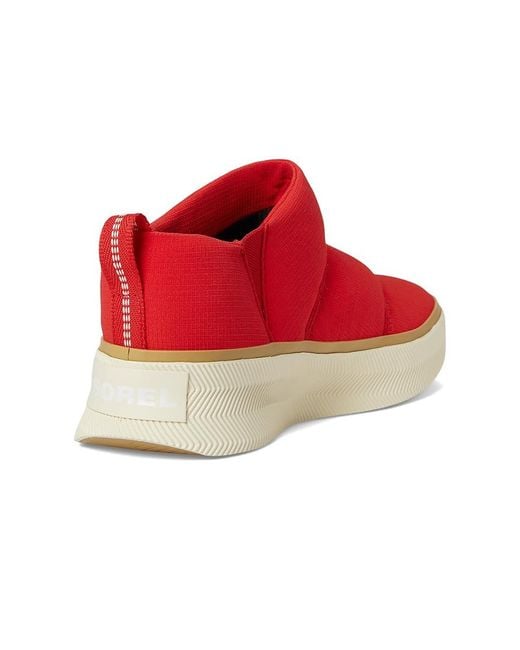 Sorel Red Out N About Iv Mini Puffy Boots Bright/Honey 9 B