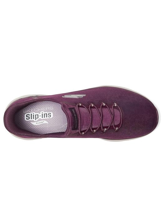 Skechers Purple Arch Fit Summits Hands Free Slip-Ins Shoes 8 B