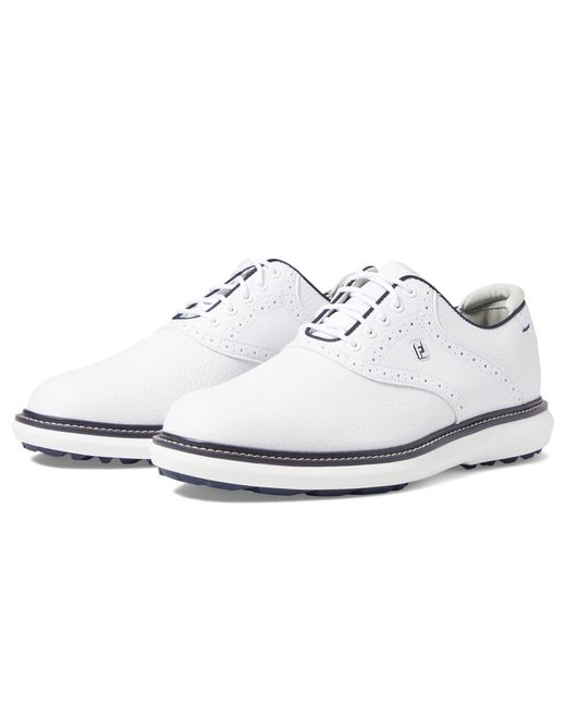 Footjoy White Traditions Spikeless Golf Shoes for men