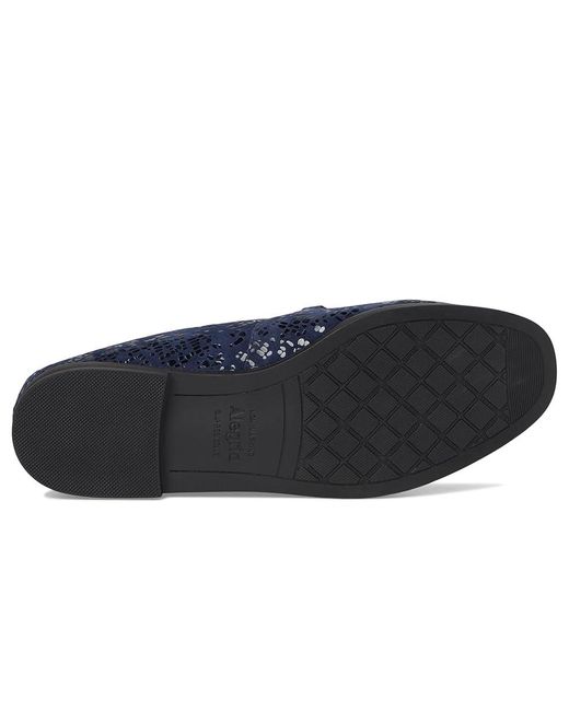 Alegria Blue Aliya Flat Shoes, Leather