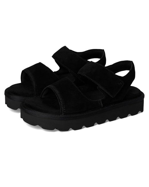 Ugg Black Tizz Sandals Sandals, Suede