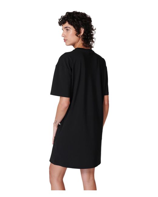 Sweaty Betty Black Explorer T-shirt Mini Dress