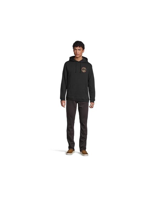 Salty Crew Black Tailgate Hooded Fleece Sweatshirt, Cotton/Fleece/Polyester for men