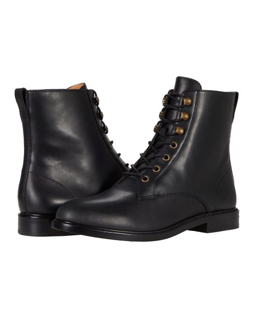 Madewell Black The Kellie Lace-up Boot