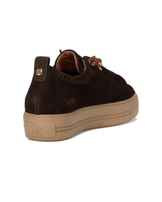 Paul Green Black Faye Sneakers Shoes