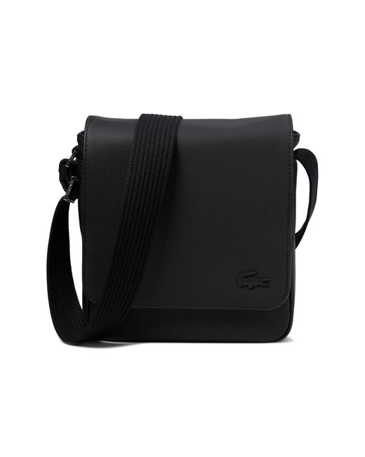 Lacoste Classic Flap Crossover Bag in Black Lyst