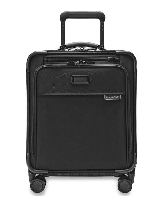 Briggs & Riley Baseline Compact Carryon Spinner in Black Lyst
