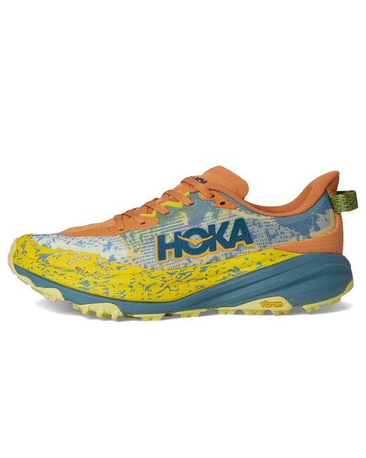 Hoka One One Blue Speedgoat 6 Shoes 11 D for men