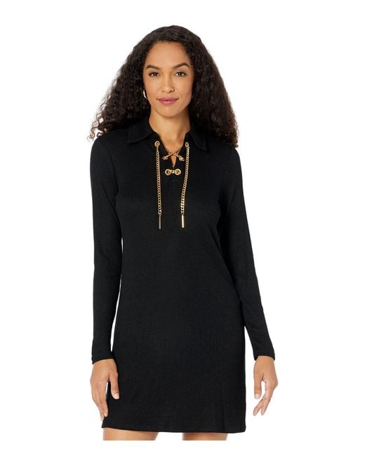 Michael kors top black shift dress