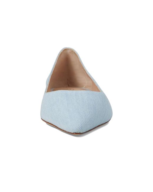 Stuart Weitzman Blue Emilia Flat (Light) Flat Shoes